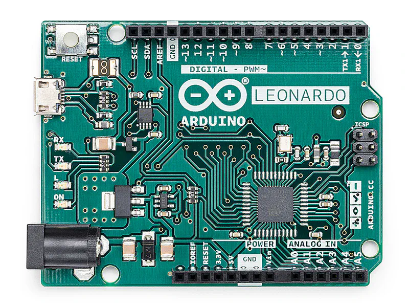Arduino Leonardo –MobiFlight documentation image.